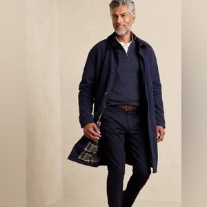 BANANA REPUBLIC DENIM MAC COAT